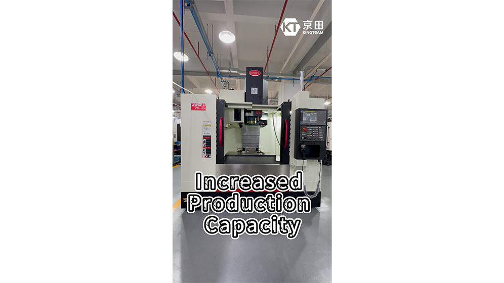 We have commissioned new CNC machining centers to scale production capacity