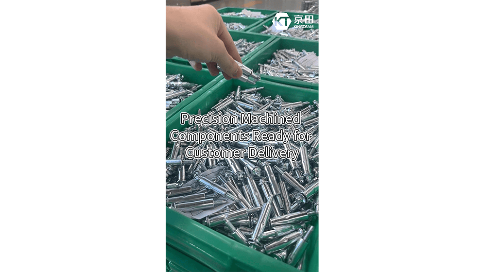 Precision Machined Components Ready for Customer Delivery