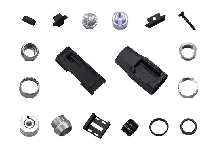 Flashlight Metal Parts